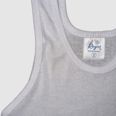 Camiseta rib blanca bebé  | 1902 I | Tallas 1,2,3 - Image 2