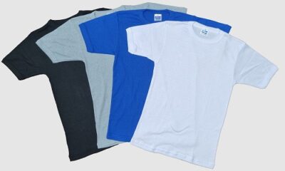T-shirt anatómica, surtida en colores | 8104 G | Tallas XS,S,M,L,XL,XXL - Image 2