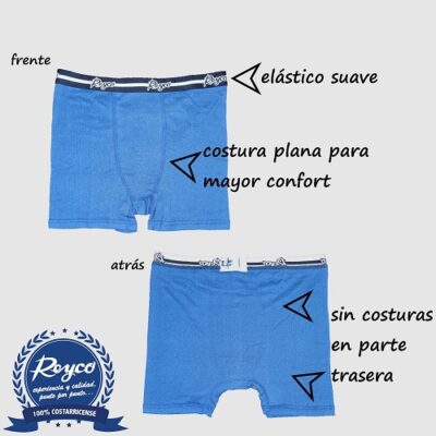 Bóxer anatómico para adulto, surtido de colores | 8101 G / XG | Tallas XS,S,M,L,XL,XXL - Image 4