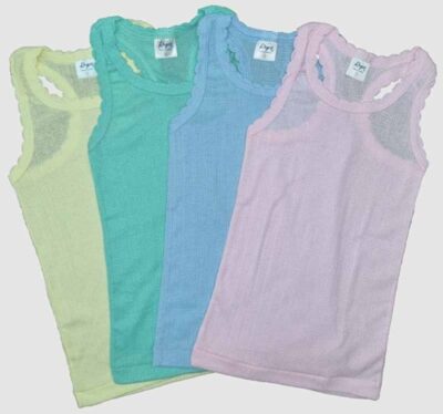 Camiseta tirante cruzado niña surtido en colores | 3705 P | Tallas 4,6,8 - Image 3