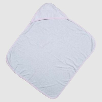 Paño (1) con capucha para bebé, colores pasteles, 100% algodón  | 4503 U | Talla única - Image 3