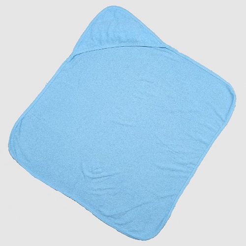 Paño (1) con capucha para bebé, colores pasteles, 100% algodón  | 4503 U | Talla única