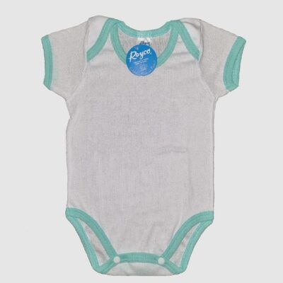 Body con hombro traslapado y collarete en colores pasteles | 602 I | Tallas 1,2,3 - Image 2