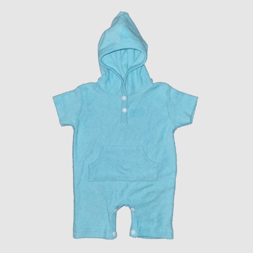 Mameluco de paño 100% algodón en colores pasteles | 4504 B | Tallas A,B,C